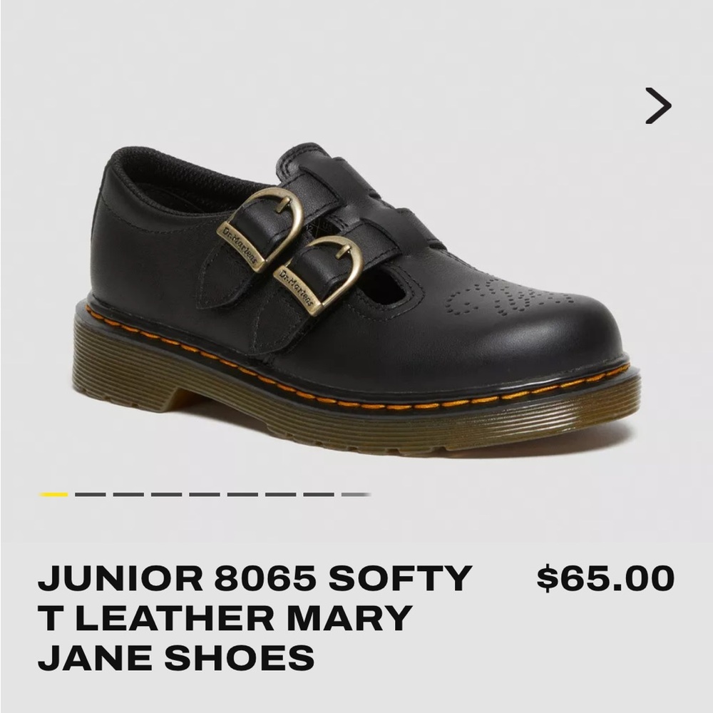 Dr. Martens Youth Girls Mary Jane Shoes
